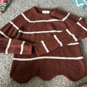 Striped sweater by Pinque